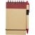 Zuse notitieboek met pen (A7) Naturel/Rood
