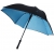 Square dubbellaags auto paraplu (Ø 101 cm) Aqua blauw/ Zwart