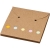 Deluxe Accent sticky notes naturel