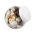 Glazen snoeppot met kauwgomballen (0,4 liter) Pepernoten chocolademix