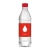 100% RPET flesje bronwater draaidop (500 ml) rood