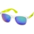 California zonnebril (UV400) met hoesje Lime/ Transparant