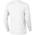Ponoka biologisch heren t-shirt met lange mouwen wit