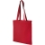 Katoenen tas lange hengsels (140 g/m²) rood