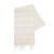 Hamam handdoek (100 x 180 cm) Beige/white