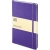 Moleskine Classic L hardcover notitieboek - gelinieerd midden paars