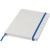 Spectrum A5 notitieboek met gekleurde sluiting Wit/ Koningsblauw