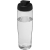 H2O Tempo® sportfles (700 ml) transparant/ zwart