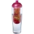 H2O Active® bidon en infuser (700 ml) Transparant/ Roze