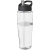 H2O Active® Tempo 700 ml sportfles met fliptuitdeksel transparant/ zwart