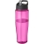 H2O Active® Tempo 700 ml sportfles met fliptuitdeksel roze/ zwart