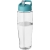 H2O Active® Tempo 700 ml sportfles met fliptuitdeksel Transparant/ Aqua blauw