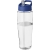 H2O Active® Tempo 700 ml sportfles met fliptuitdeksel transparant/ blauw