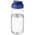 H2O Active® Pulse 600 ml sportfles met flipcapdeksel transparant/ blauw
