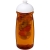 H2O Active® Pulse 600 ml bidon en infuser met koepeldeksel Transparant oranje/ Wit