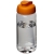 H2O Active® Octave Tritan™ 600 ml sportfles met flipcapdeksel transparant/oranje