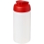 Baseline® Plus sportfles (500 ml) transparant/ rood