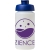 Baseline® Plus sportfles (500 ml) transparant/blauw