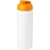 Baseline® Plus grip 750 ml sportfles met flipcapdeksel wit/ oranje