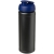 Baseline® Plus grip 750 ml sportfles met flipcapdeksel zwart/ blauw
