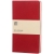 Moleskine Cahier Journal L - gelinieerd Cranberry rood