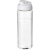 H2O Vibe sportfles met kanteldeksel (850 ml) transparant/ wit