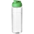 H2O Vibe sportfles met kanteldeksel (850 ml) transparant/groen