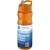 H2O Eco sportfles met tuitdeksel (650 ml) oranje/oranje