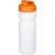 Baseline® Plus sportfles (650 ml) wit/ oranje