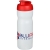 Baseline® Plus sportfles (650 ml) transparant/rood