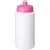 Baseline® Plus grip 500 ml sportfles met sportdeksel wit/ roze
