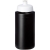 Baseline® Plus grip 500 ml sportfles met sportdeksel zwart/ wit