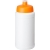 Baseline® Plus 500 ml drinkfles met sportdeksel wit/ oranje
