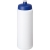 Baseline® Plus grip 750 ml sportfles met sportdeksel wit/ blauw