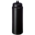 Baseline® Plus grip 750 ml sportfles met sportdeksel zwart