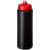 Baseline® Plus grip 750 ml sportfles met sportdeksel zwart/ rood
