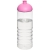 H2O Treble sportfles (750 ml) Transparant/ Roze