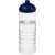 H2O Treble sportfles (750 ml) transparant/ blauw