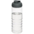 H2O Treble sportfles (750 ml) Transparant/ Grijs