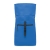 600D polyester rolltop rugzak royal blauw