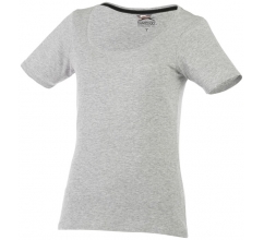 Bosey dames t-shirt met lage ronde hals en korte mouwen bedrukken