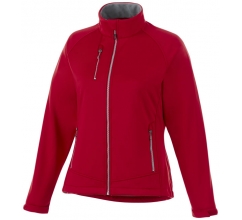 Chuck softshell dames jas bedrukken