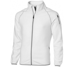 Drop shot heren microfleece jack met volledige rits bedrukken