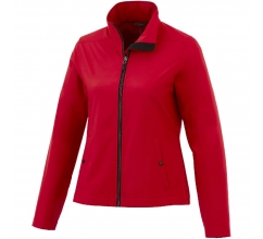 Karmine softshell dames jas bedrukken