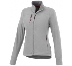 Pitch fleece dames jas met ritssluiting bedrukken