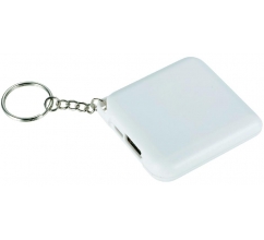 Powerbank voor noodgevallen met sleutelhanger 1800 mAh bedrukken