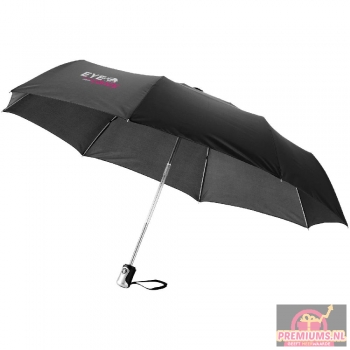 Afbeelding van relatiegeschenk:Alex 21.5'' 3 sectie automatische paraplu