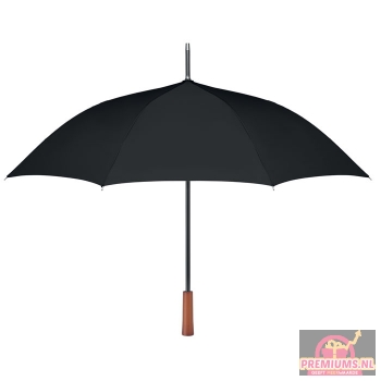 Afbeelding van relatiegeschenk:Paraplu met houten handvat